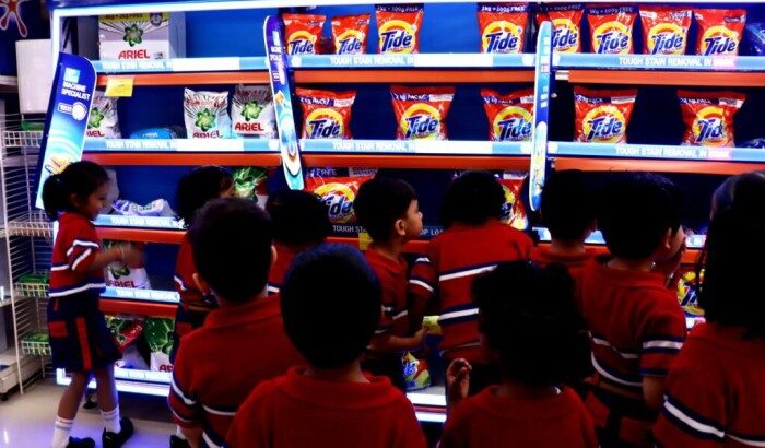 The visit to Spencer’s by the Toddler